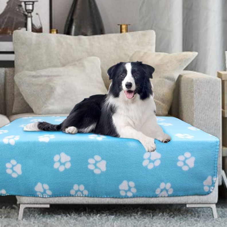 Manta Mascotas De Polar De 90x120 Cm Para Perros-6
