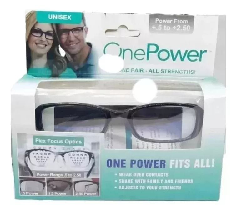 Lente De Lectura Multifocal One Power Rango 0.5 A 2-50-6