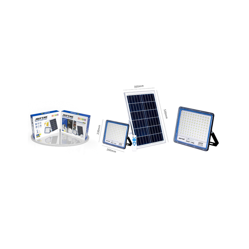 Foco Led con Panel Solar Exterior 600w IP66 Jortan-3