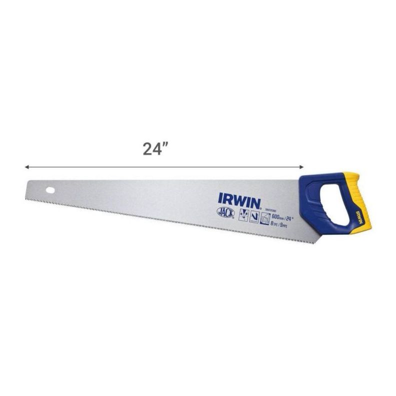Serrucho Carpintero Fast Jack Profesional Irwin 24 Pulgadas-3