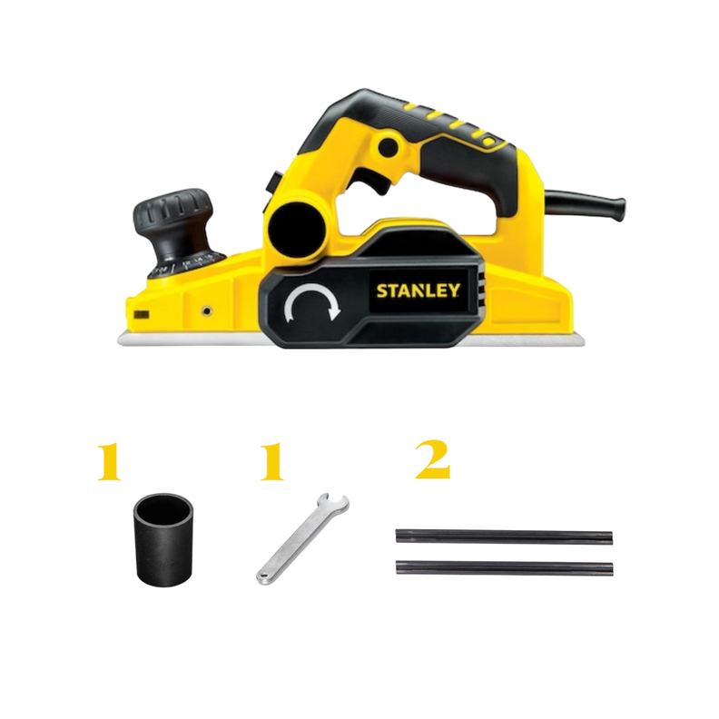 Cepillo Electrico Stanley 750 W Amarillo