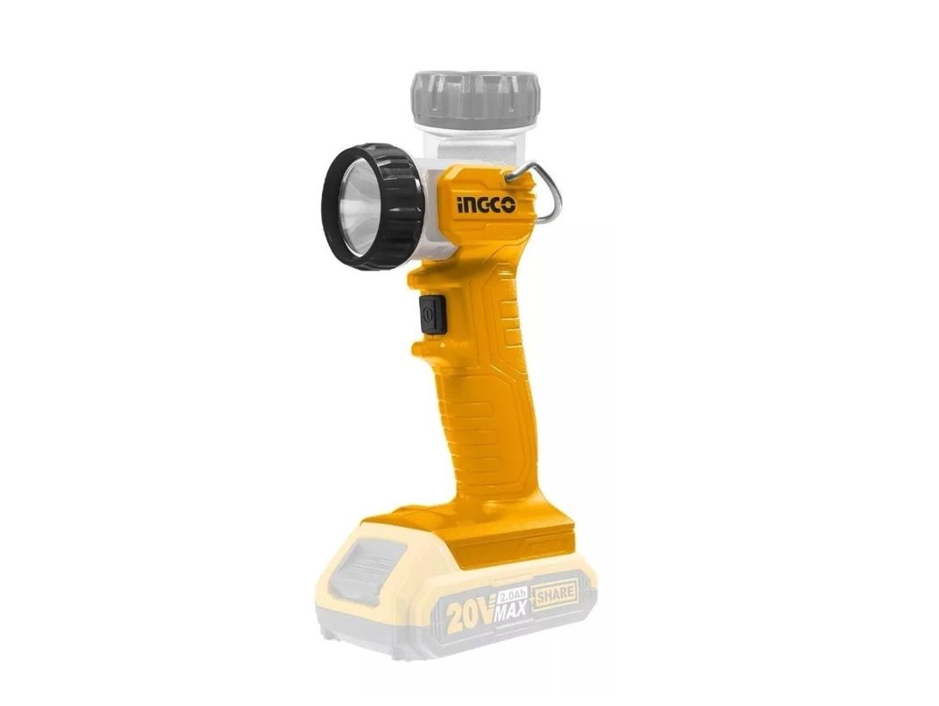 Linterna Inalámbrica Ingco 20v 270 Lm Lámpara S/bat Cwli2038-0