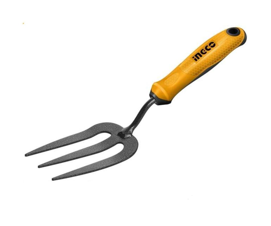 Cultivador Rastrillo Tres Puntas Para Jardín Ingco 80x320 Mm-0