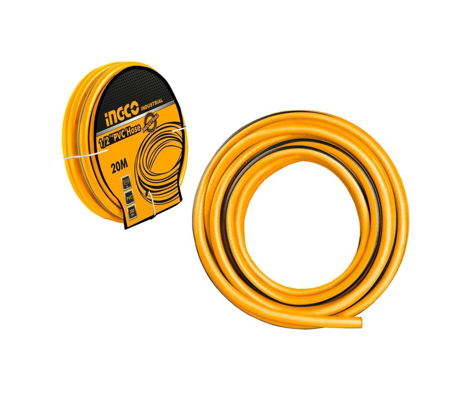 Manguera Industrial Reforzada Ingco Pvc 1/2 X 20 Mt 300 Psi-0