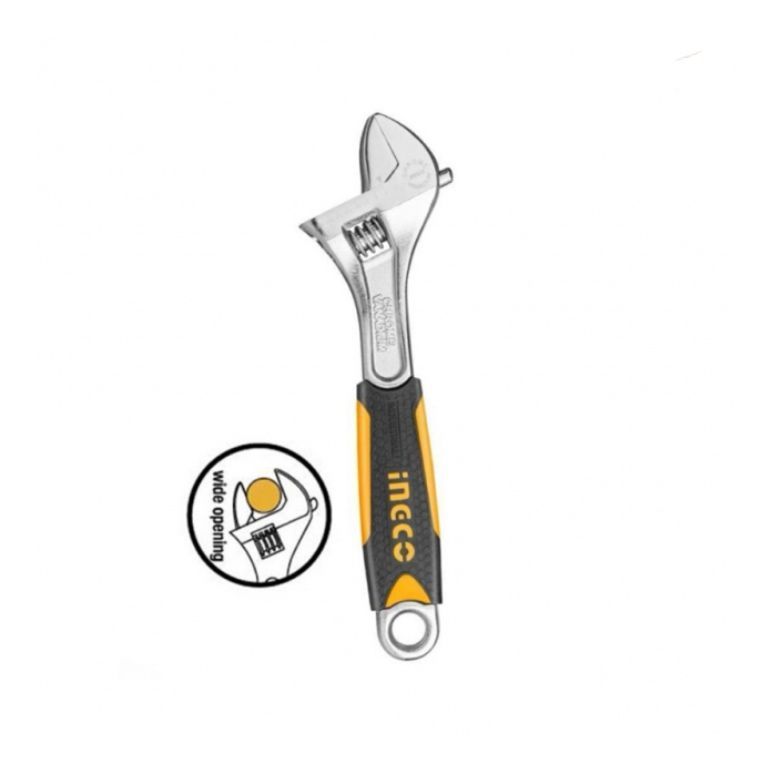 Llave Inglesa Ajustable 150 Mm Ingco Industrial (6 Pulgadas)-2