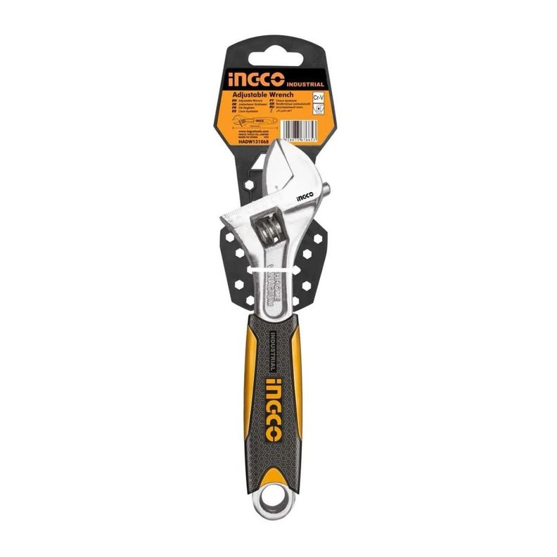 Llave Inglesa Ajustable 150 Mm Ingco Industrial (6 Pulgadas)-0