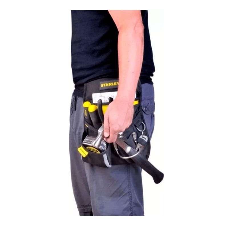 Bolso Porta Herramientas Para Cinturón Stanley 4 Bolsillos -3