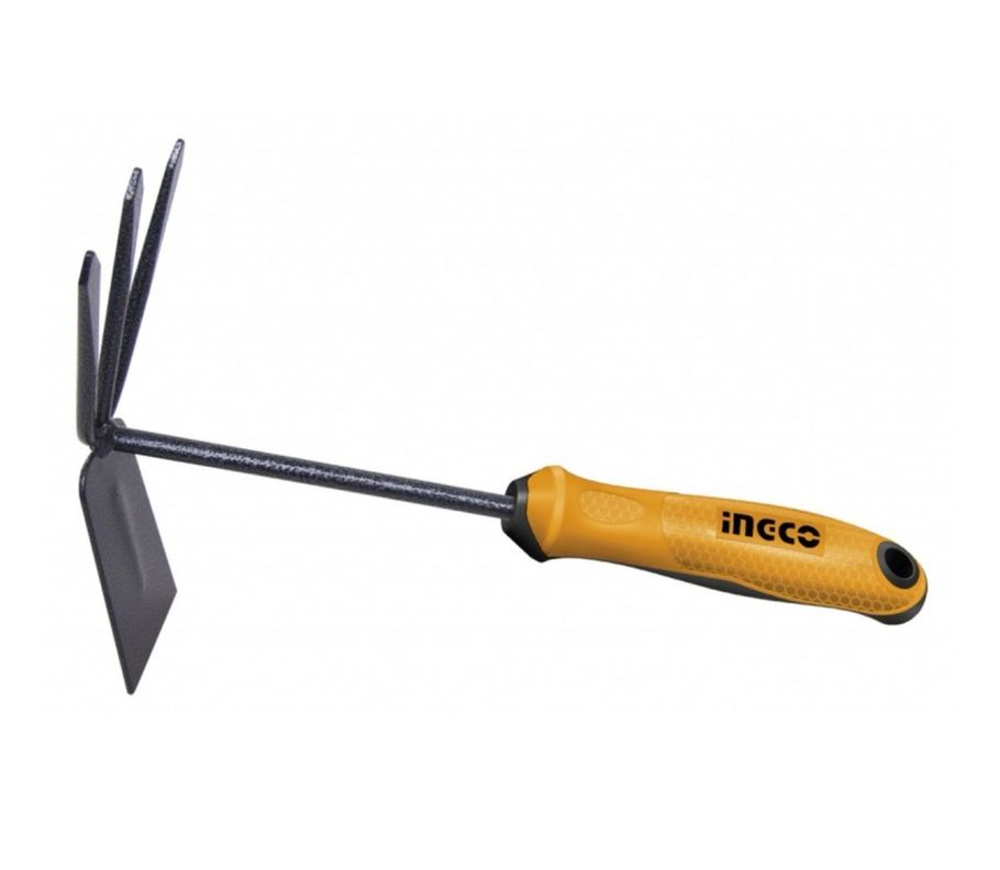 Azadón Con Cultivador Rastrillo Ingco Acero 75x300 Mm-5