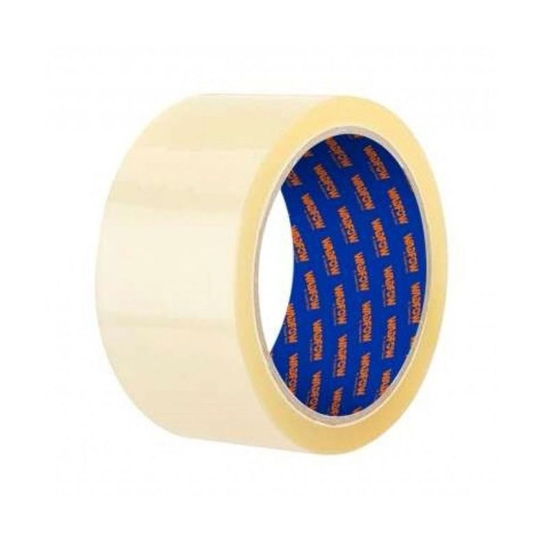 Cinta Adhesiva Para Embalaje 48 Mm 50 M Transparente Wadfow -0