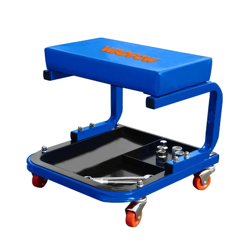 Asiento Rodante Cuadrado Con Ruedas Wadfow 110kg Wnc1501-0