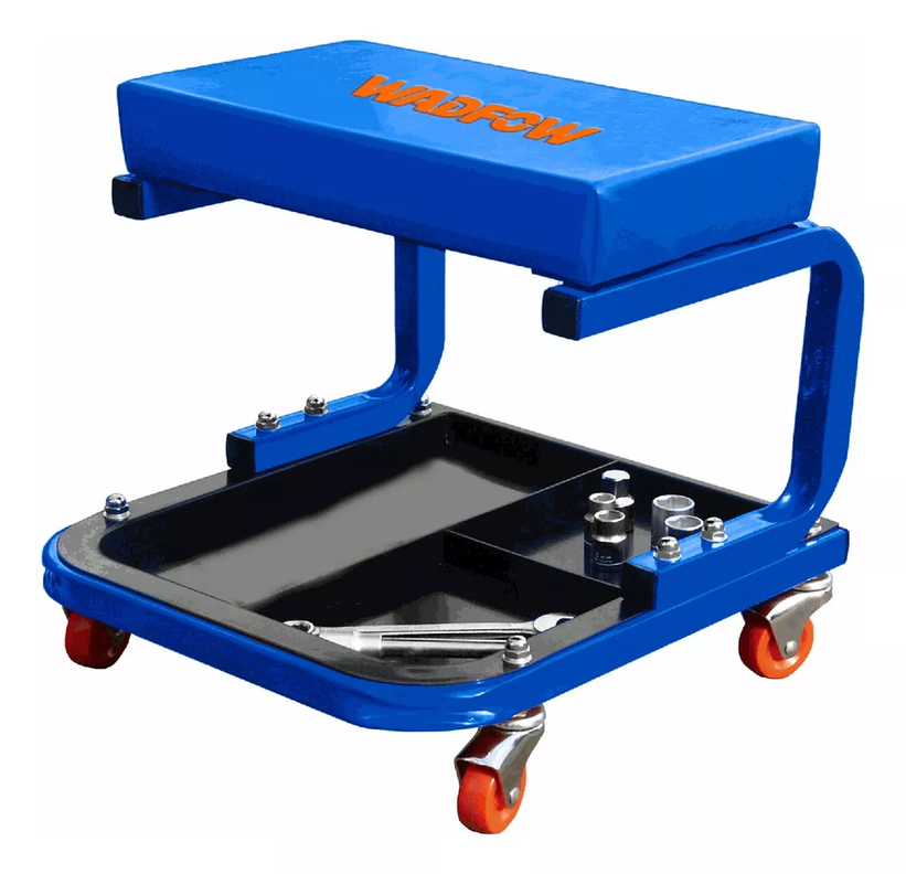 Asiento Rodante Cuadrado Con Ruedas Wadfow 110kg Wnc1501-3