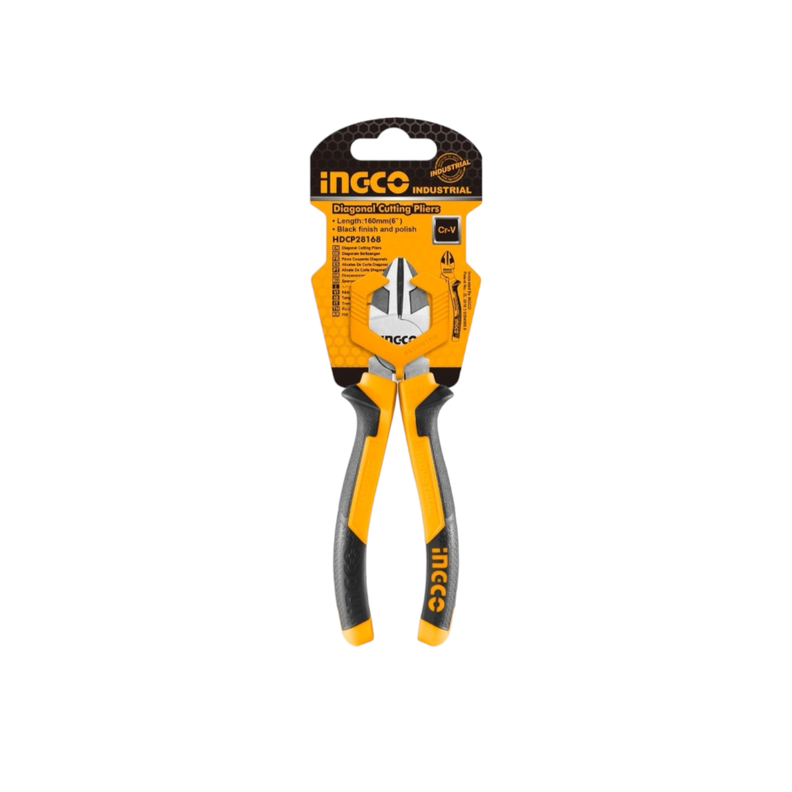 Alicate De Corte Diagonal Industrial Ingco 6 PuLG Hdcp28168-0