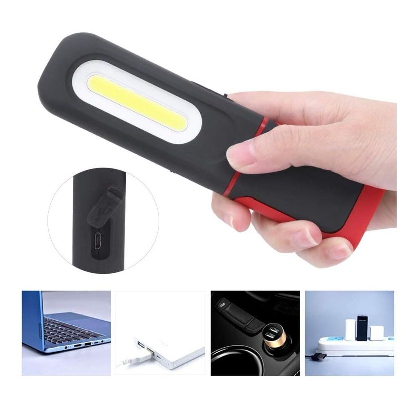 Linterna Led Recargable Wadfow 80-320 Lúmenes Usb-c Wfl7508-2
