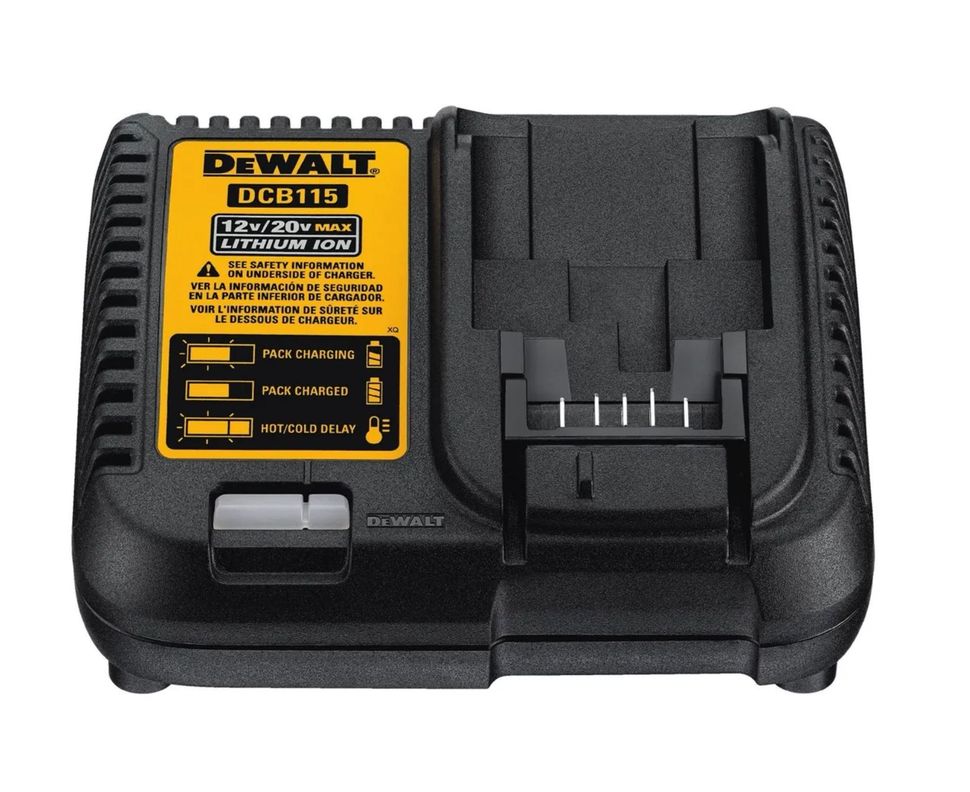 Taladro Percutor Ina Dewalt Atomic 13mm 20v S/carbones + 2 Baterias + Cargador + Bolso Dcd709d2-4