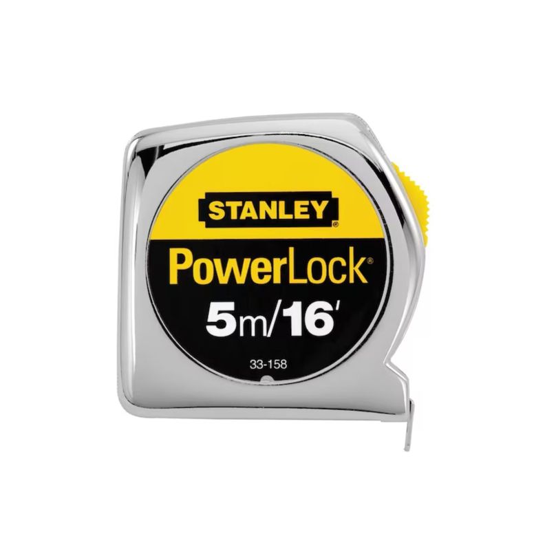 Huincha Medir Cinta Métrica Stanley Powerlock 5m 33-158-2