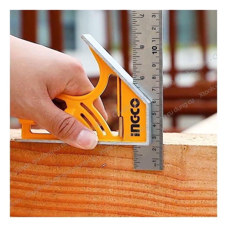 Escuadra Magnética De Combinación 300 mm Ingco + Bolso De Protección Alta Resistencia-2