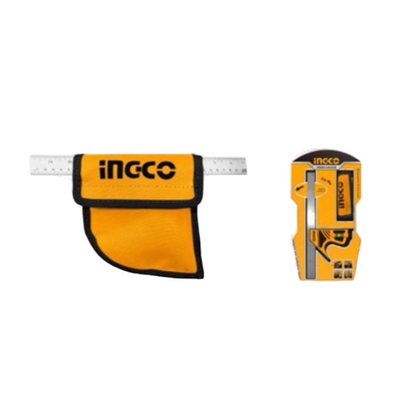 Escuadra Magnética De Combinación 300 mm Ingco + Bolso De Protección Alta Resistencia-0
