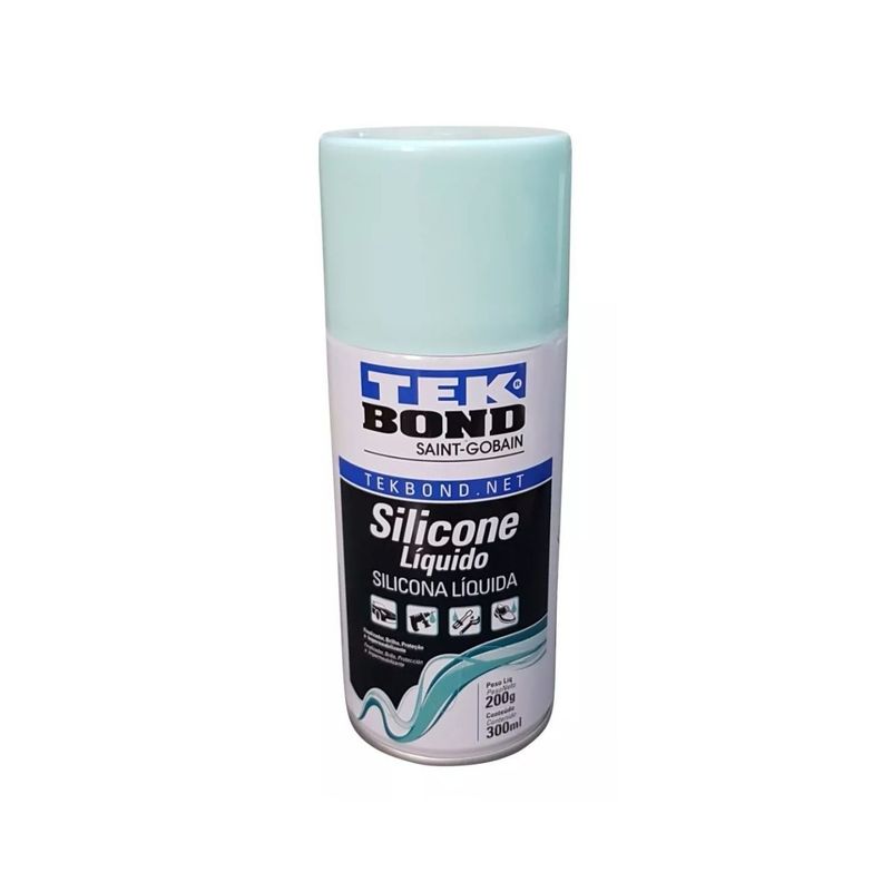 Silicona Líquida En Spray Tekbond 300 Ml Brillo Protección-1