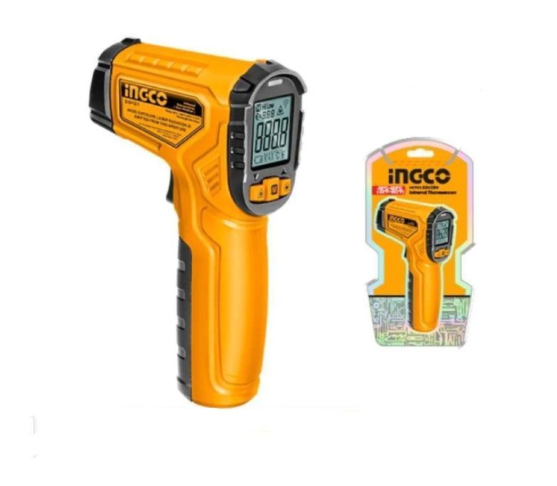 Termómetro Infrarrojo Digital Ingco -50 C ~ +450 C 0.5s + Pilas-0
