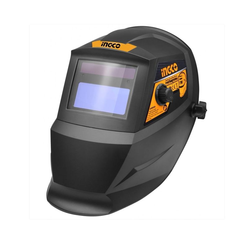 Casco Máscara De Soldar Ingco Fotosensible 92x42 Mm + Micas-0