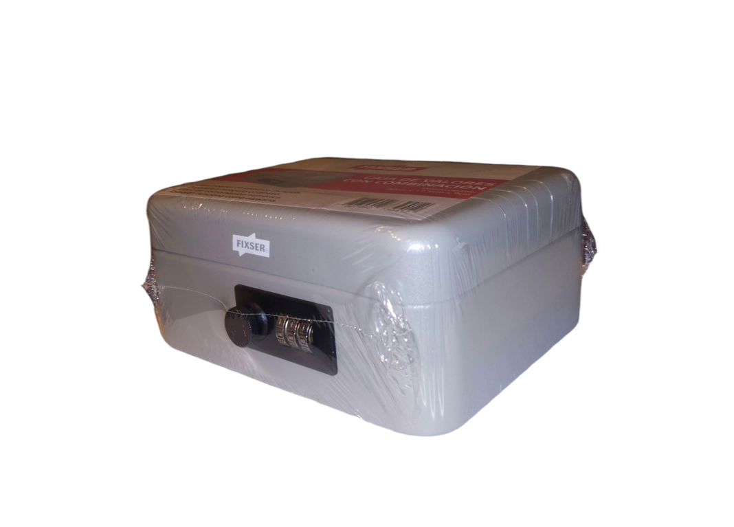 Caja De Seguridad Fixser Con Combinación Num Gr 20x17.5x9 Cm-0