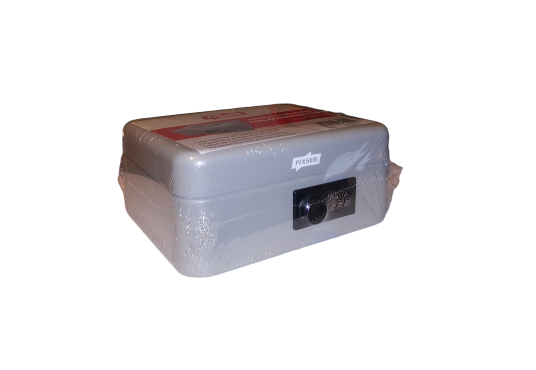 Caja De Seguridad Fixser Con Combinación Num Gr 20x17.5x9 Cm-2