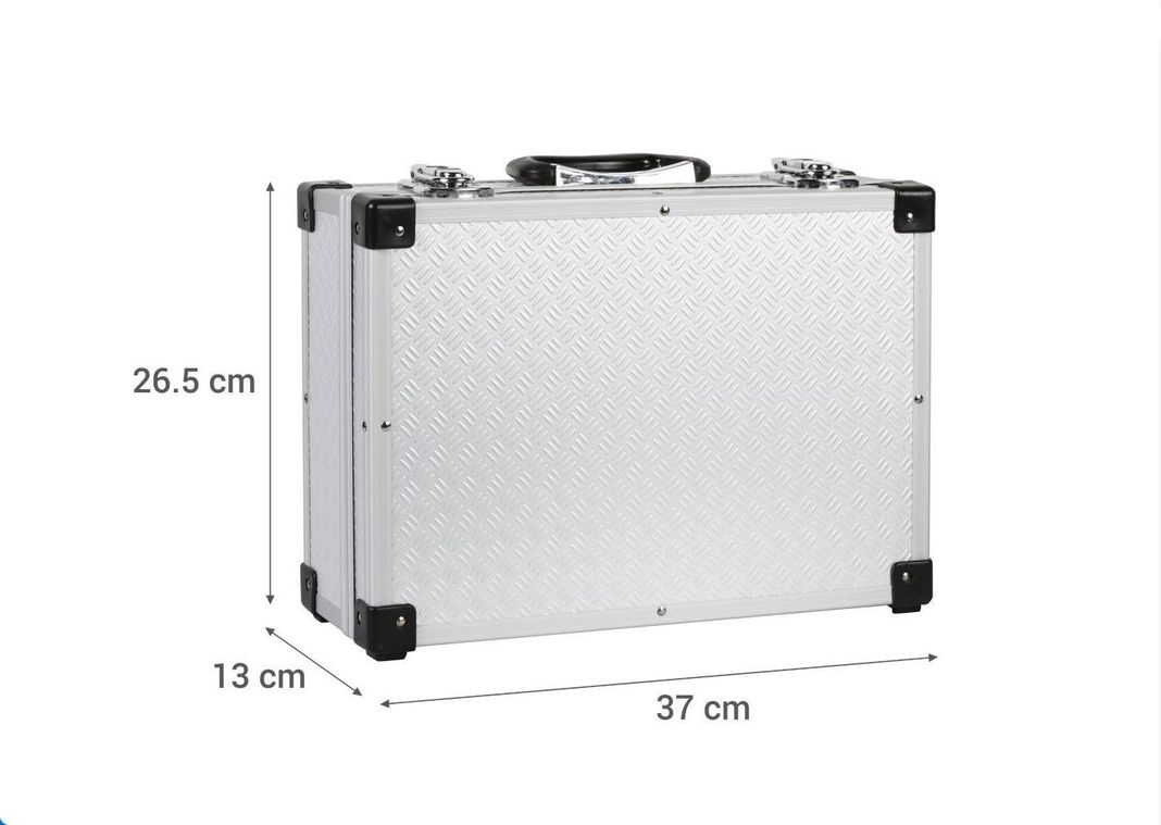 Maleta Para Herramientas De Aluminio 37x27x13 Cm-6