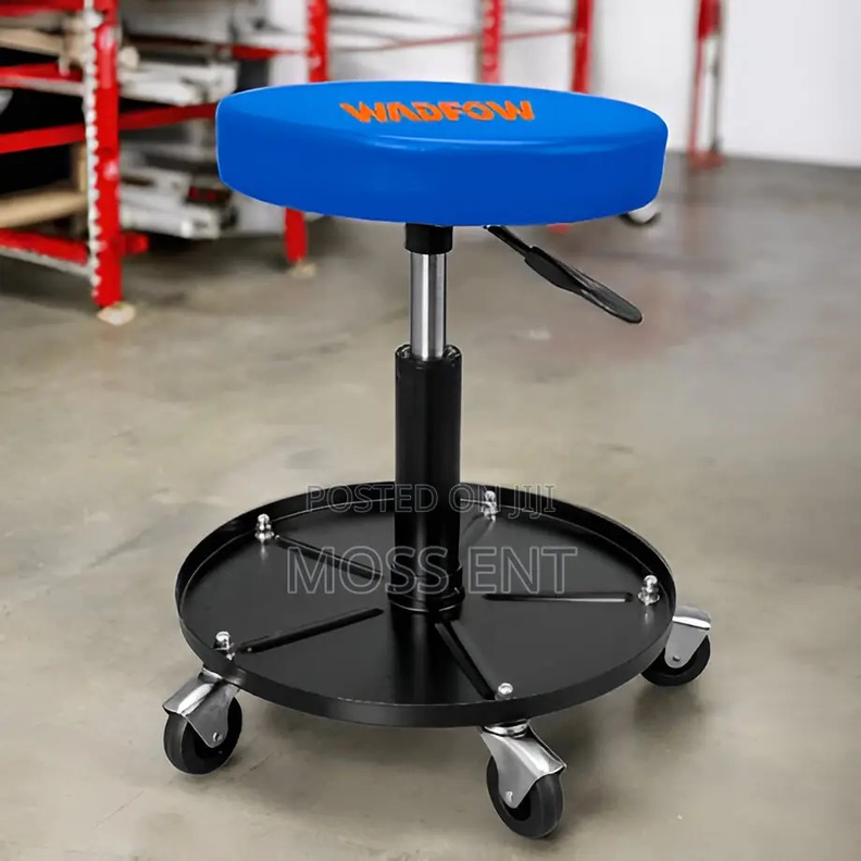 Asiento Rodante Mecanico Con Ruedas Wadfow Regulable Wnc1521-1