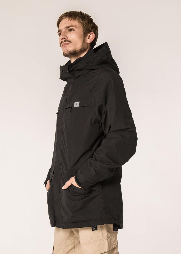 Chaqueta Hombre Volcano 3 en 1 Black-1
