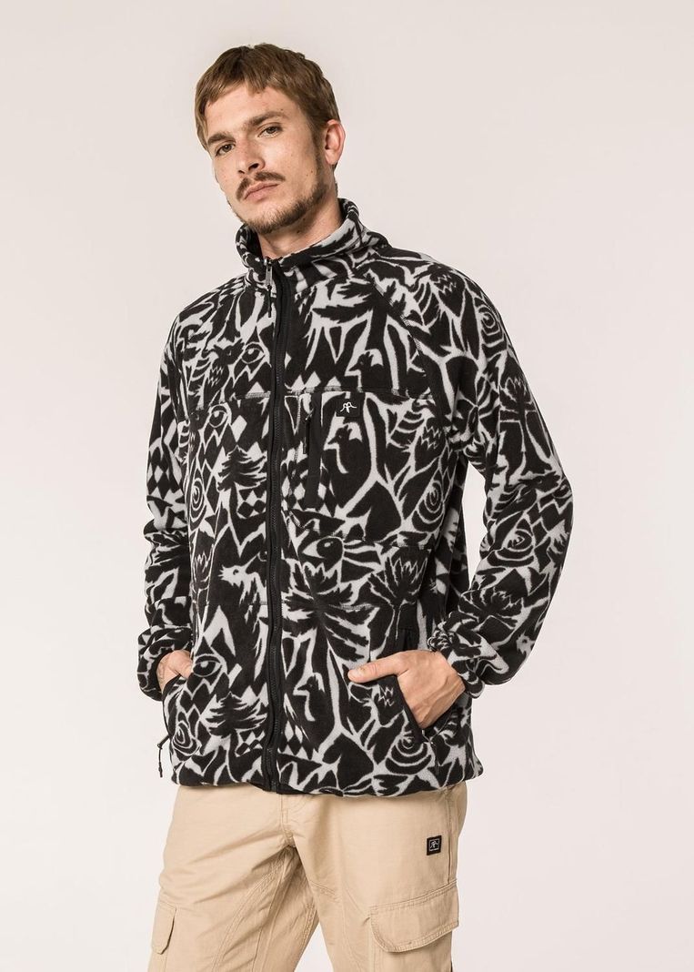 Chaqueta Hombre Volcano 3 en 1 Black-6