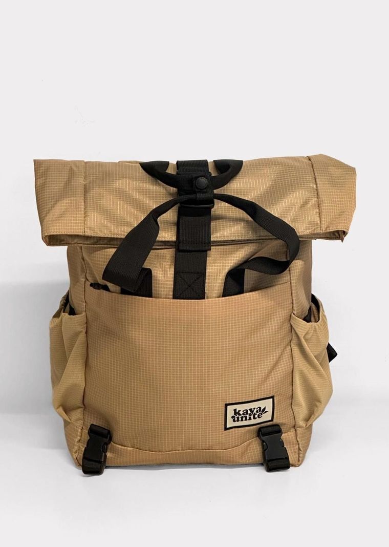 Mochila Roll Solid Camel-0