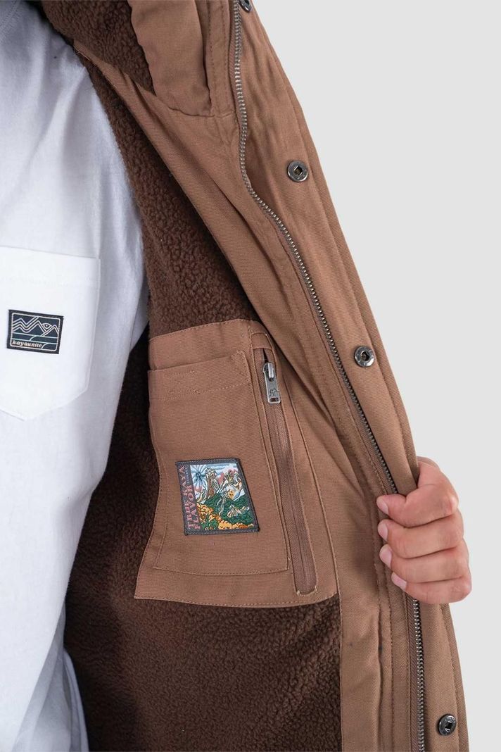 Chaqueta Hombre Tribe Camel-4