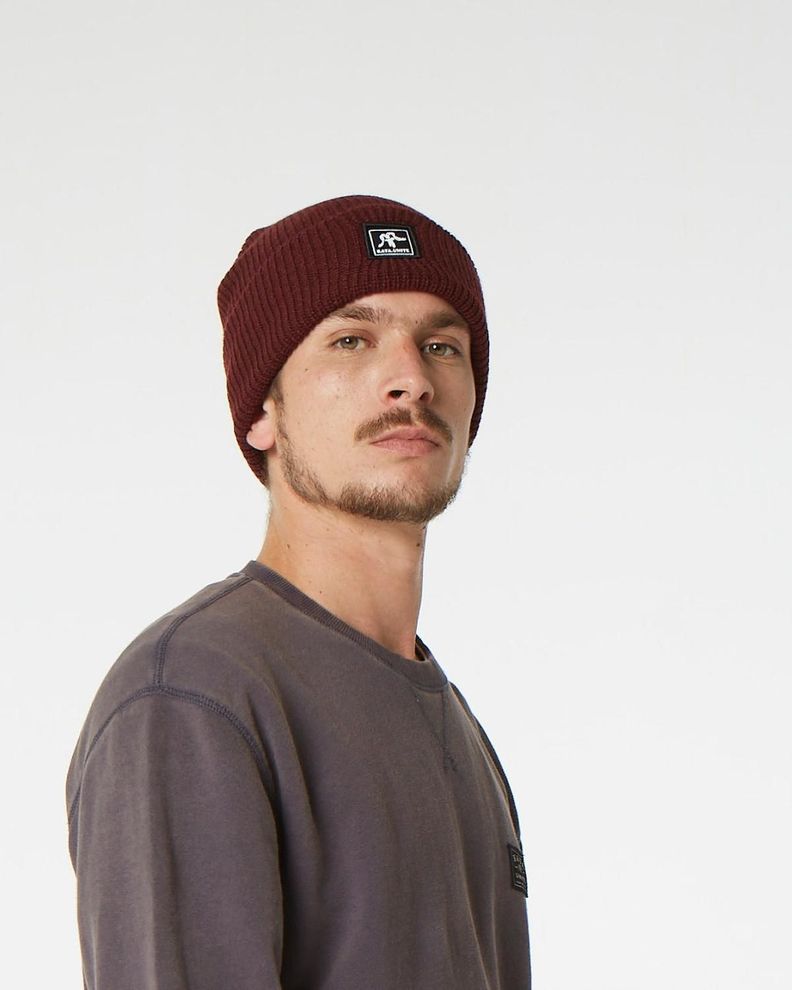 Gorro Beanie Solid Burdeo-1