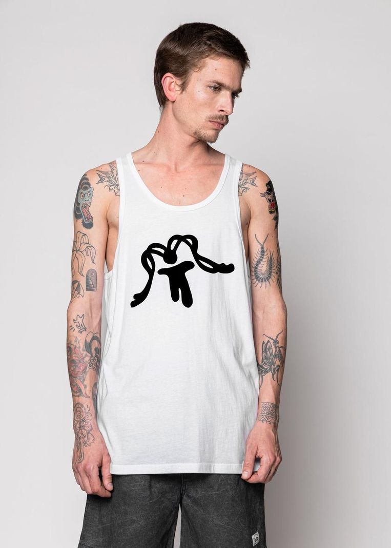 Sudadera Tank Aqua White-0