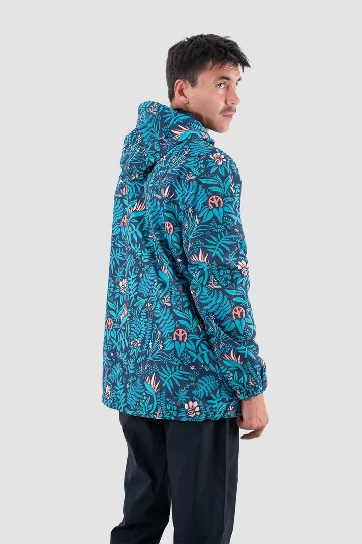 Chaqueta Cortaviento Hombre Anorak 5000:5000 Yedra Teal-1