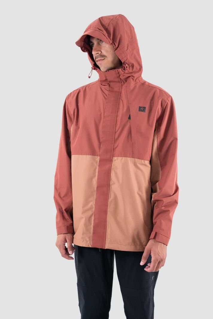 Impermeable Hombre Nortazo 10.000:10.000 Terracota-0