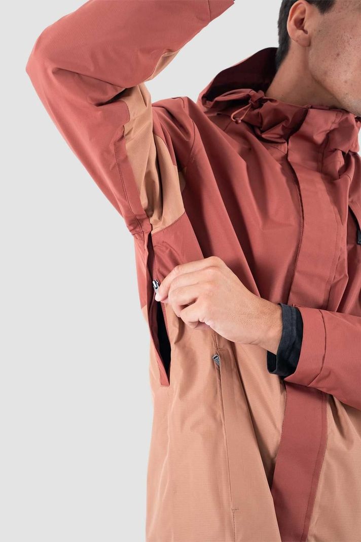 Impermeable Hombre Nortazo 10.000:10.000 Terracota-3