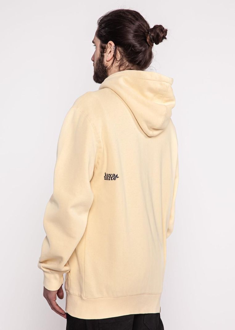 Polerón Hombre Full Zip Logo Cream Blue-1