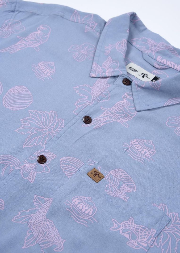 Guayabera Chilote Blue-4