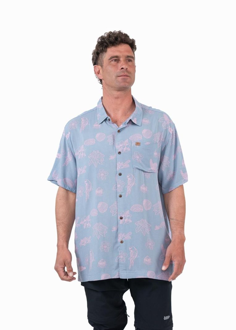 Guayabera Chilote Blue-0
