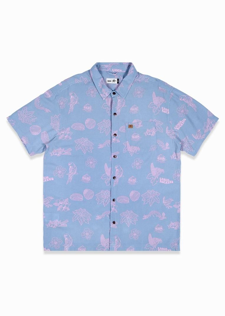 Guayabera Chilote Blue-2