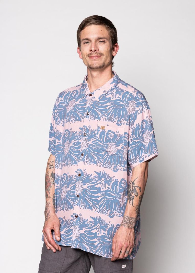 Guayabera Bloom Pink-0