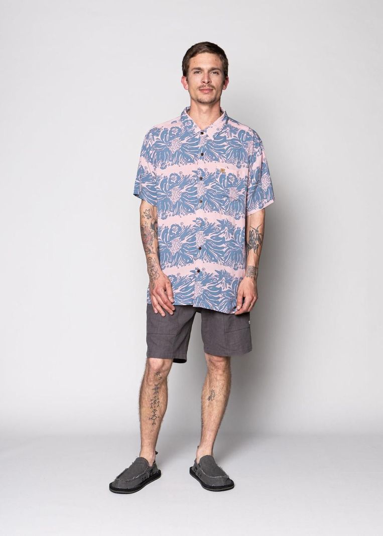 Guayabera Bloom Pink-2