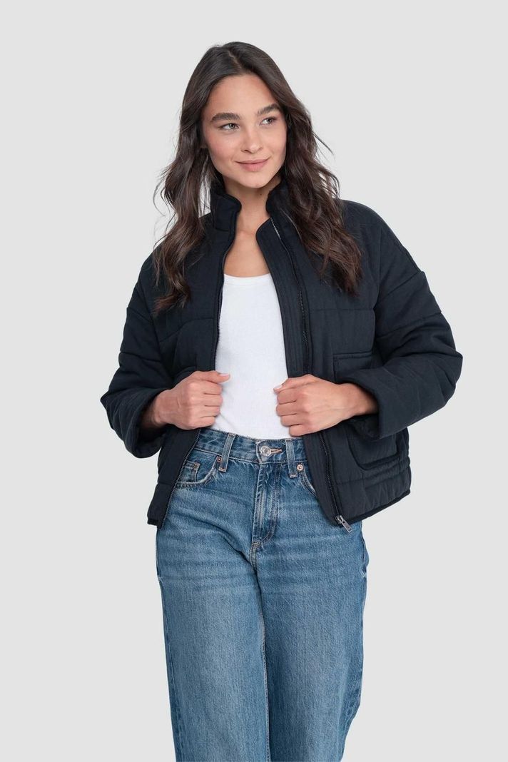 Chaqueta Insulada Mujer Acacia - Negra-2