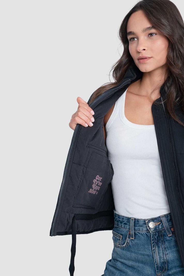 Chaqueta Insulada Mujer Acacia - Negra-3