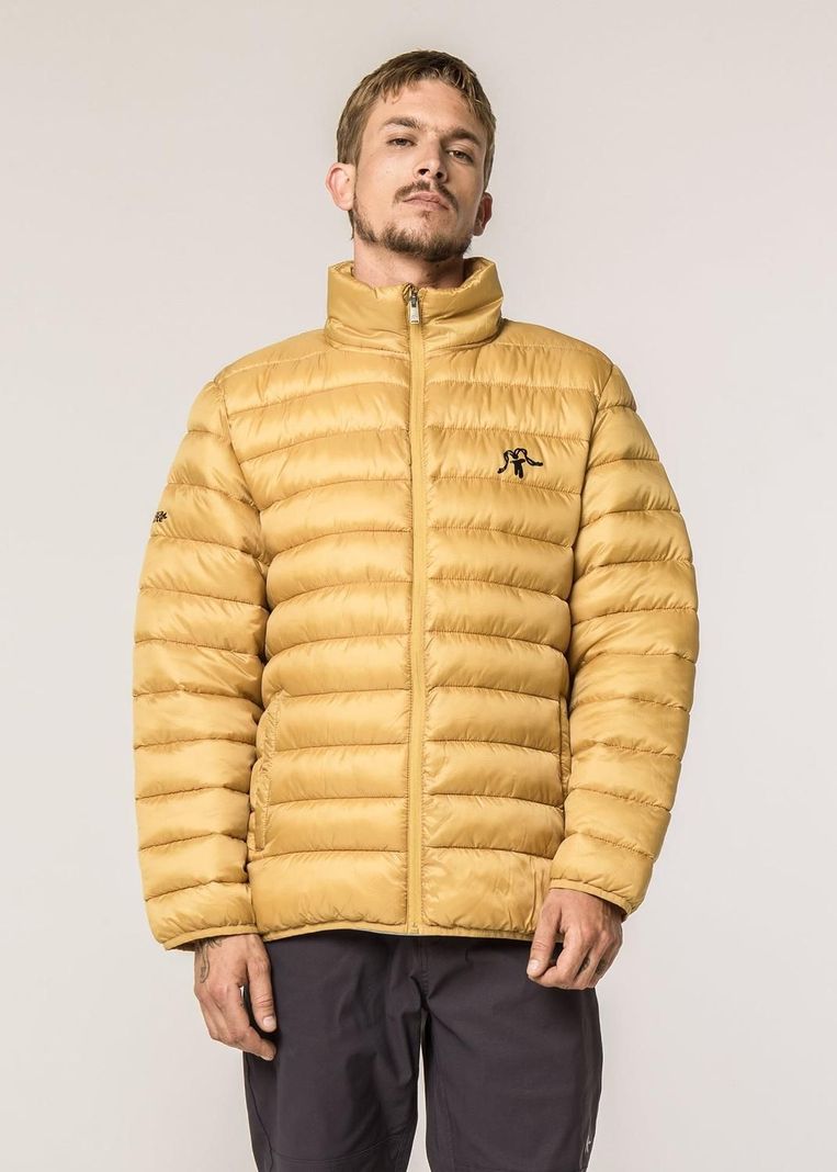 Parka Hombre Yagan Solid Mustard-0