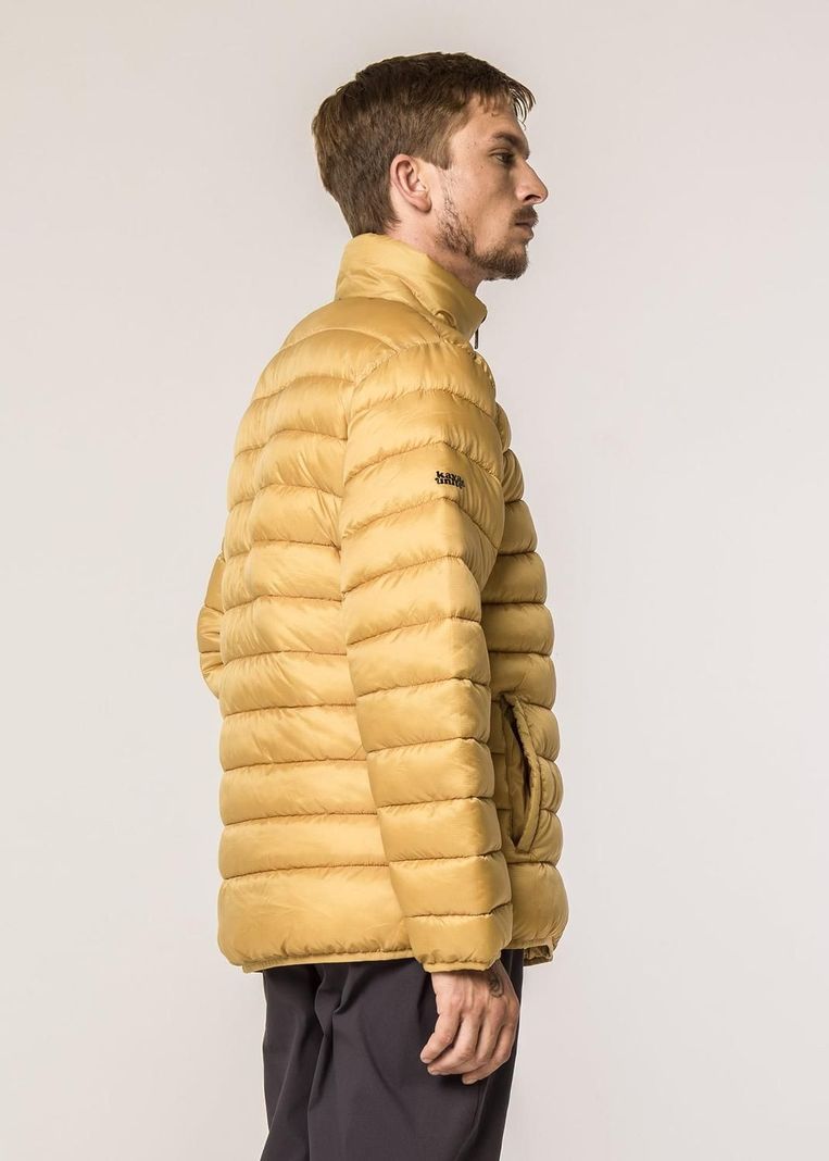 Parka Hombre Yagan Solid Mustard-2