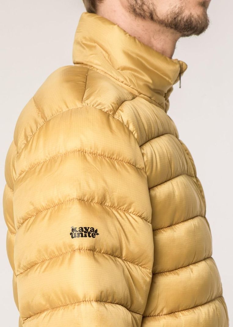 Parka Hombre Yagan Solid Mustard-3