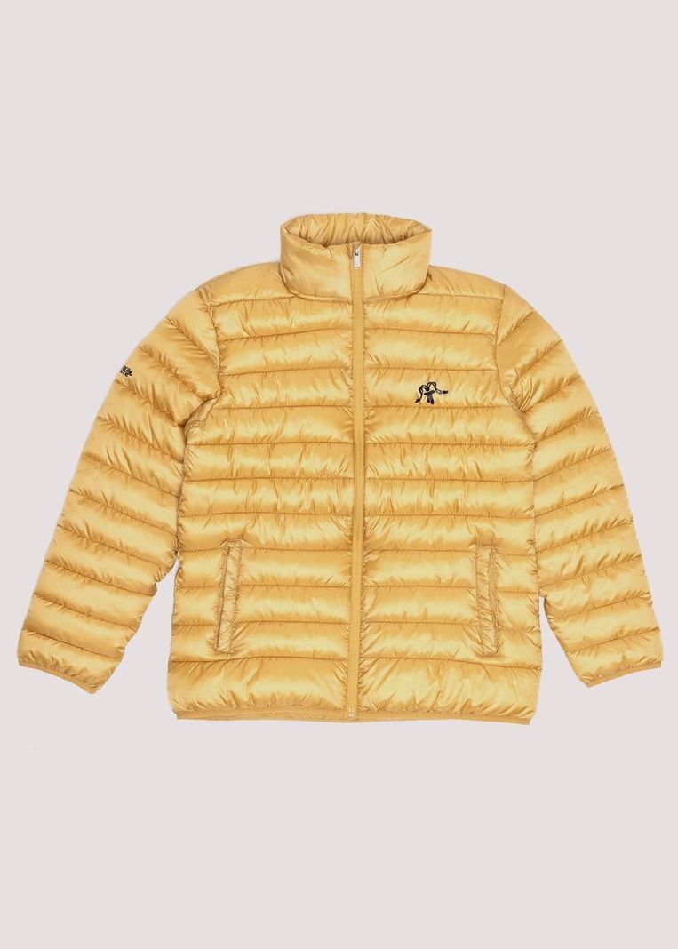 Parka Hombre Yagan Solid Mustard-4