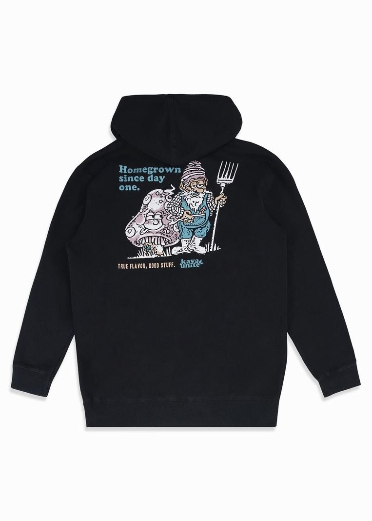 Polerón Hombre Hoodie Stuff Negro-3